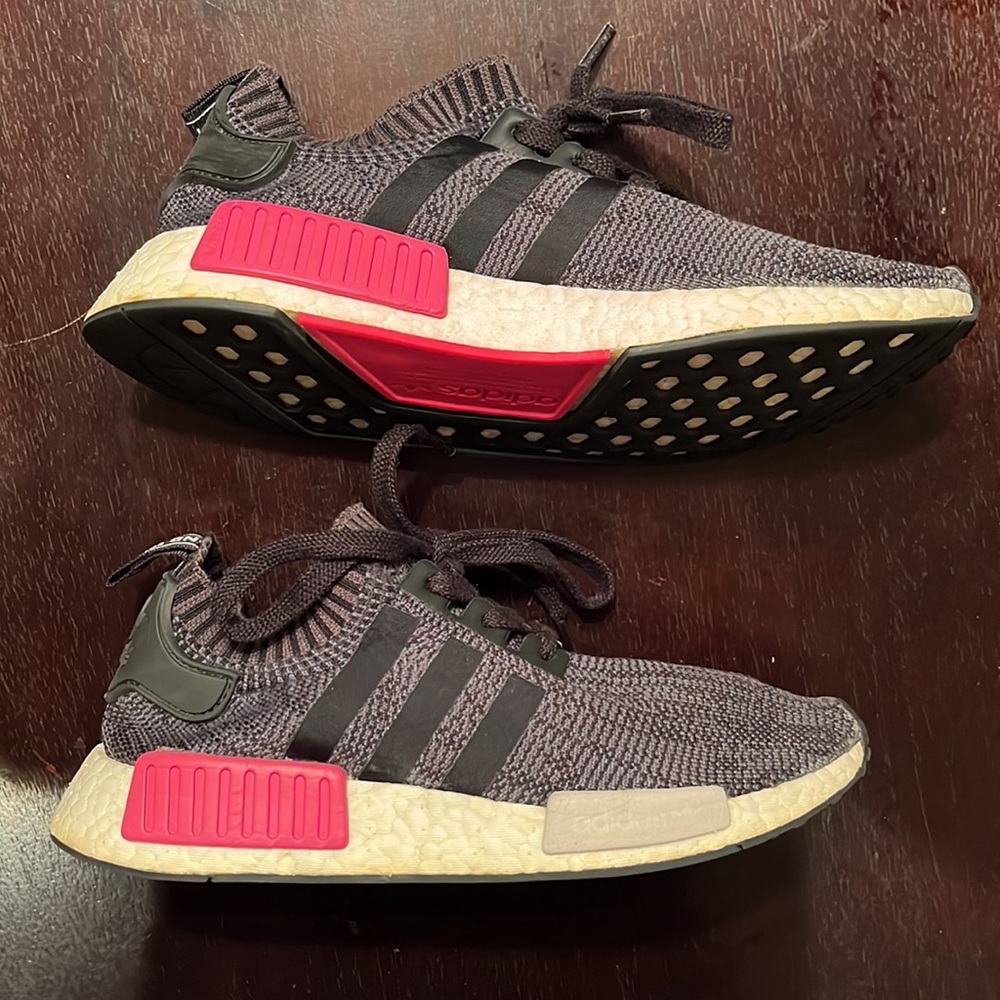 Adidas Women's Nmd_r1 Pk W Core Black & Shock Pink - image 8